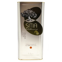 Cretan extra virgin olive oil Sitia PDO 0.5 can 5L