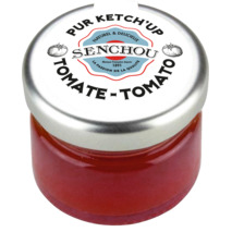 Tomatoes and red peppers ketchup jar 60x28g