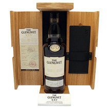 Whisky The Glenlivet 25 ans 43° 70cl et son coffret bois