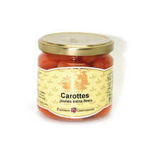 Extra fine carrots jar 350g