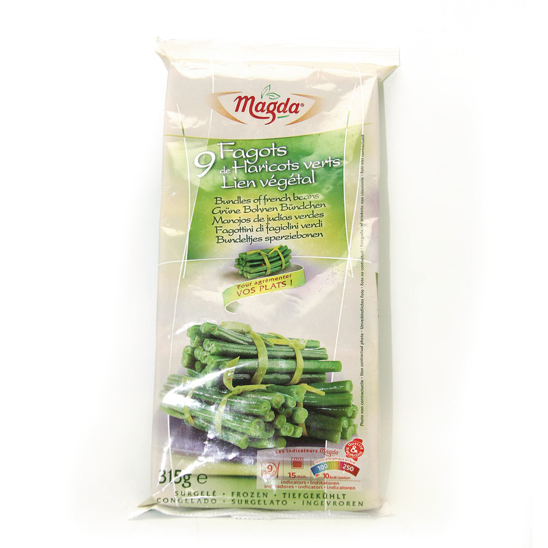 ❆ Haricot vert extra fin en fagot lien végétal 9x35g