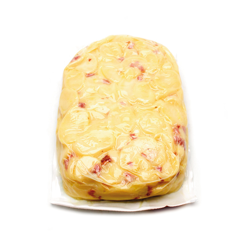 Cooked sautée potato with bacon vacuum packed 2kg