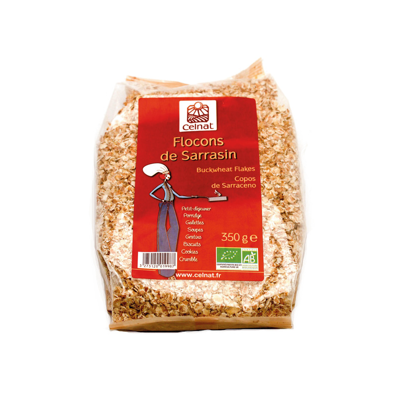 Organic buckwheat flakes 350g