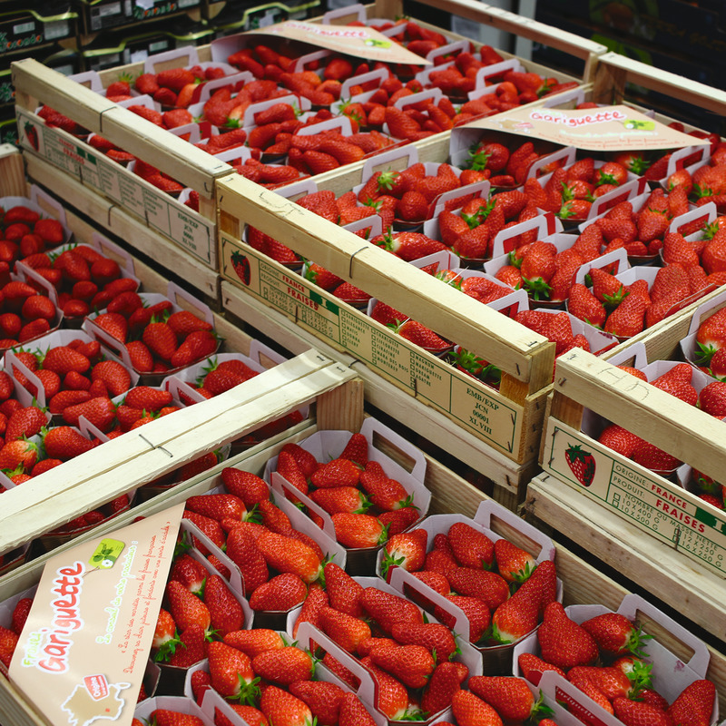 Fraise gariguette barquette 250g