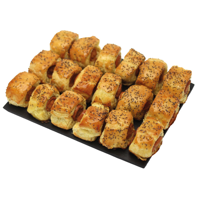 Saucisses feuilletées sur plateau x24 390g