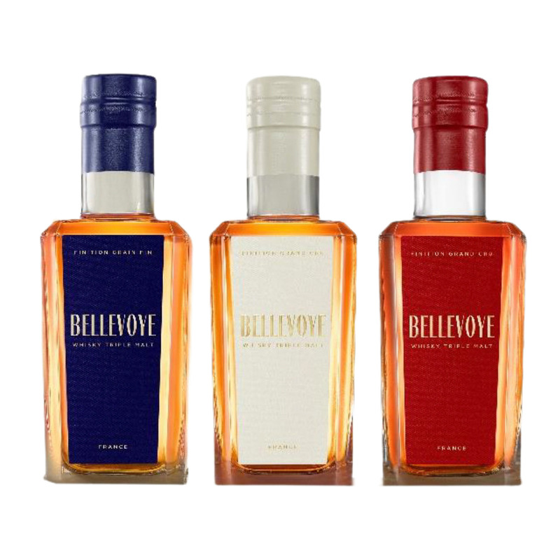 Bellevoye Rouge Triple Malt Grand Whisky Francais 43° 70Cl