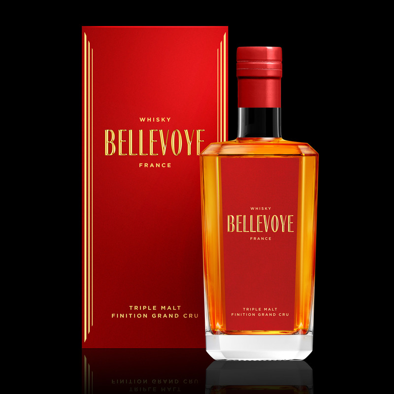 Whisky Bellevoye Rouge 43° 70cl et son étui