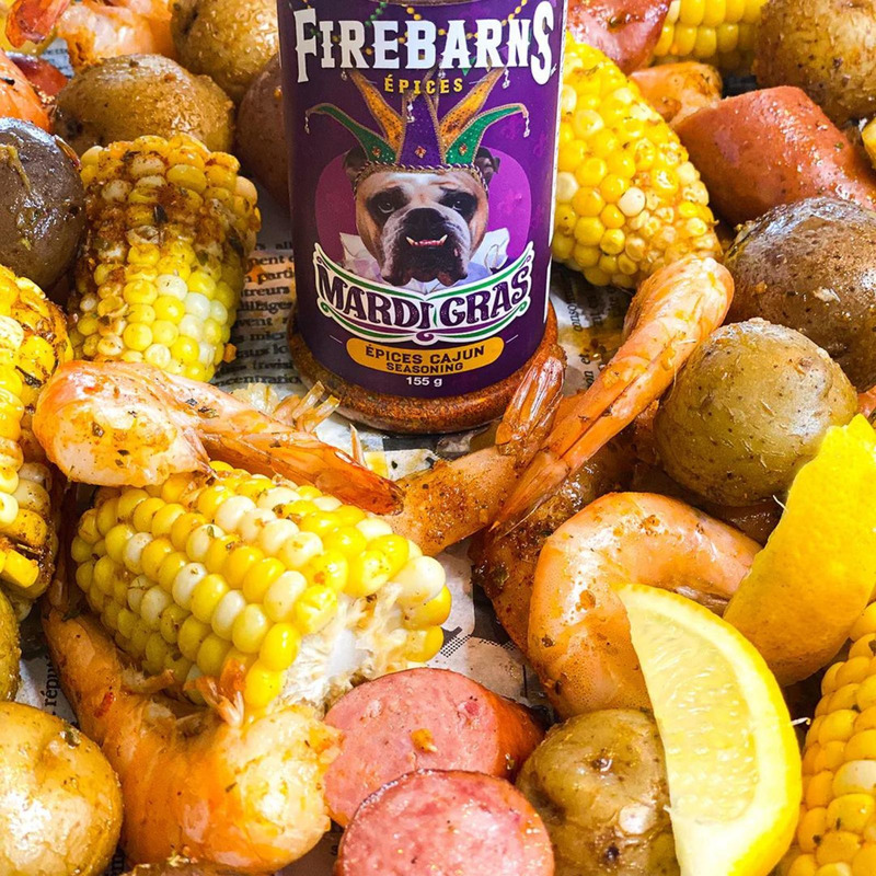 Epices cajun Mardi Gras tubo 110g