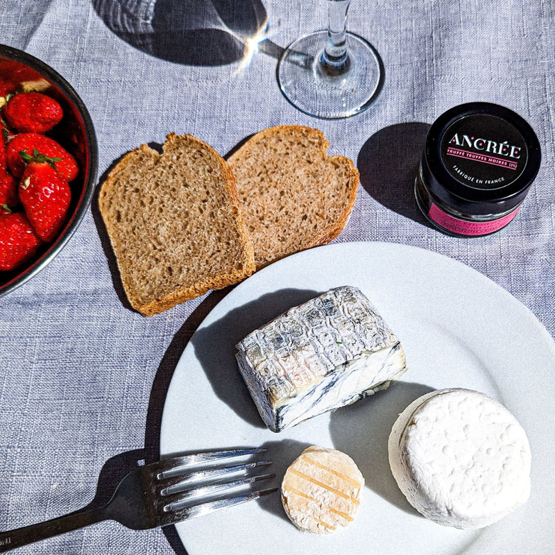 Condiment à base d'algues et graines de chia | Saveur truffe Tuber Melano 3% bocal 120g