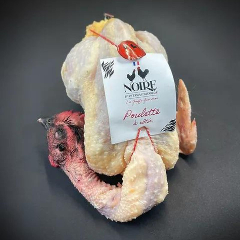 Noire d'Astarac Bigorre chicken 150 days pulled ±1.8kg