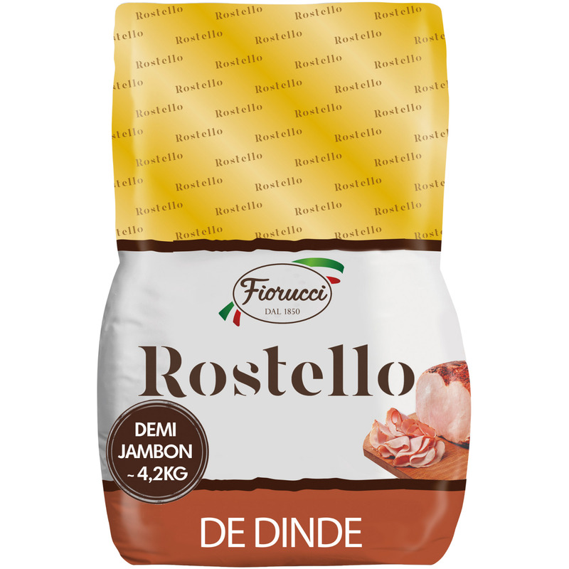 Rostello de blanc de dinde rôti s/ vide ±5kg