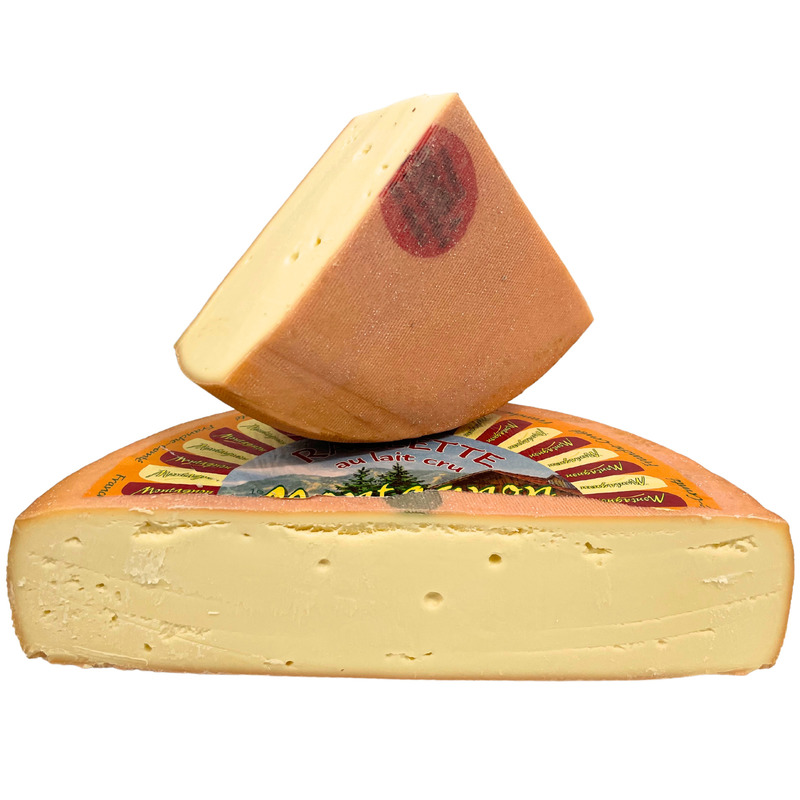 Unpasteurised Montagnon raclette french milk 1/4 ±1.8kg