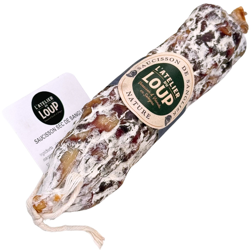 Wild boar sausage natural ±170g