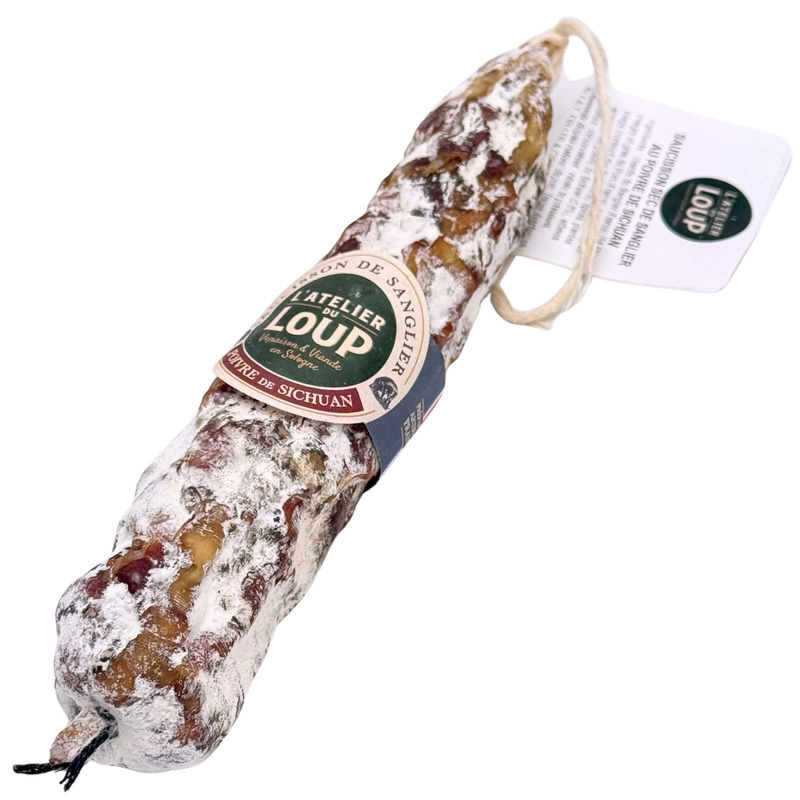 Wild boar sausage with Sichuan pepper ±170g