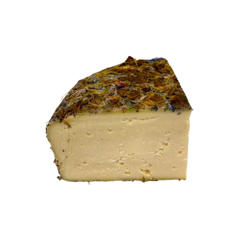 Tommette fermière aux fleurs au lait cru des Vosges 1/4 ±375g