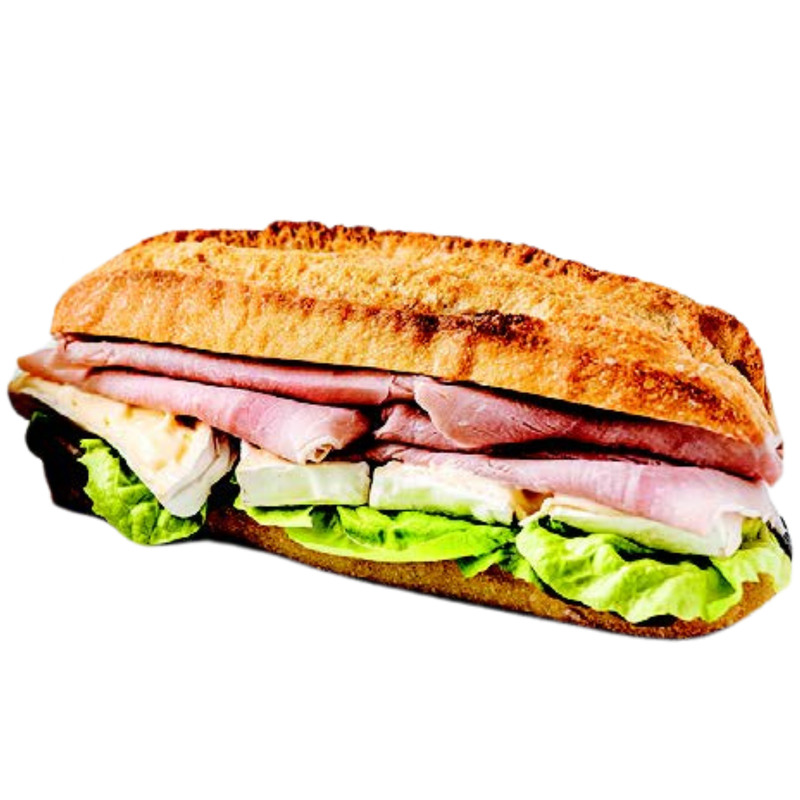 Pain baguette sandwich précuit BIO 27cm 4x200g