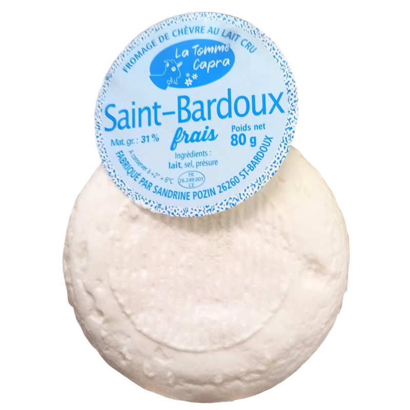 Saint-Bardoux fresh unmoulded raw french goat's milk France atm.packed 6x80g
