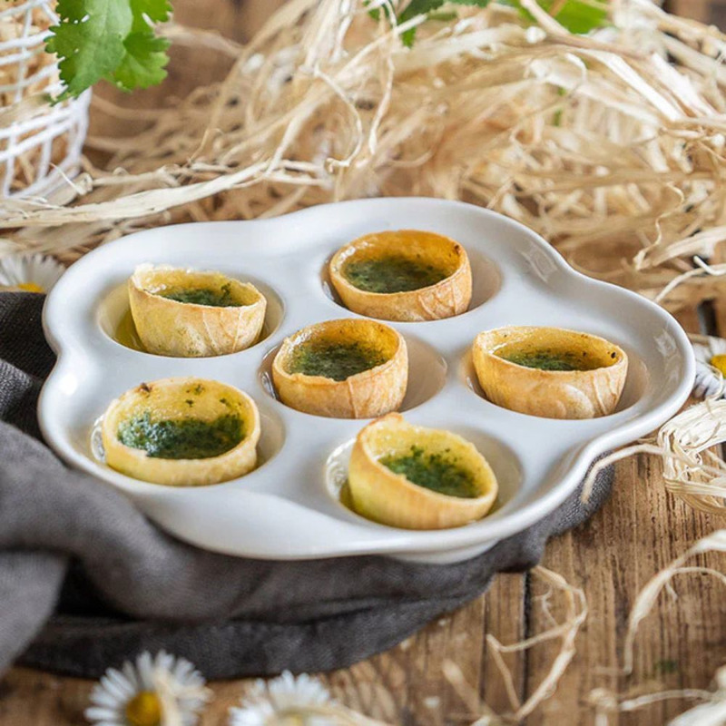 Crouski's® to garnish | Crunchy snail shells x100