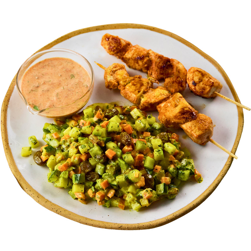 Indian-style courgette and carrot tartare 1.5kg