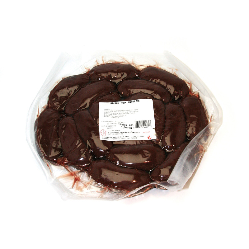 Caribbean black pudding string LPF vacuum packed ±1.1kg