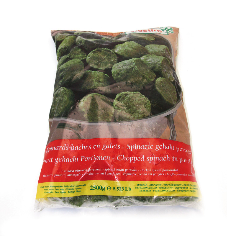 ❆ Chopped spinach 2.5kg