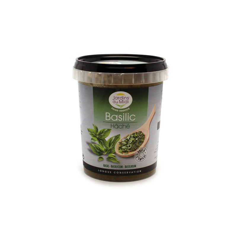 Minced basil ready-to-use 450g