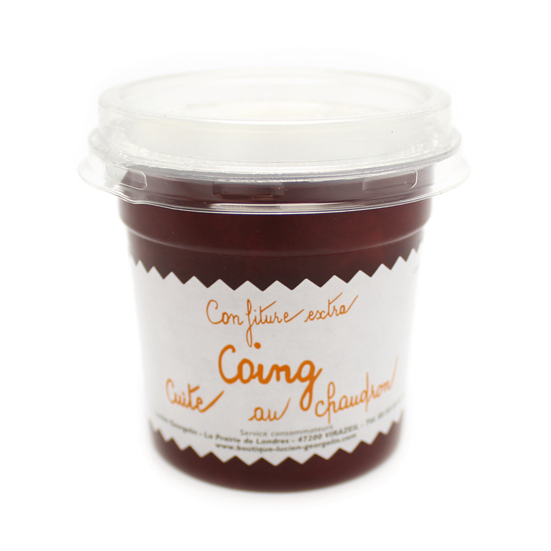 Confiture extra de coing cuite au chaudron 150g