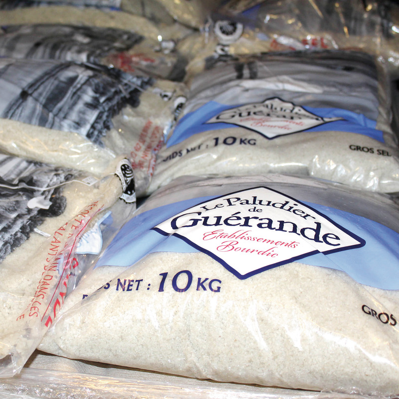Gros sel en sac 10 kg LA BALEINE - Grossiste Sels - EpiSaveurs