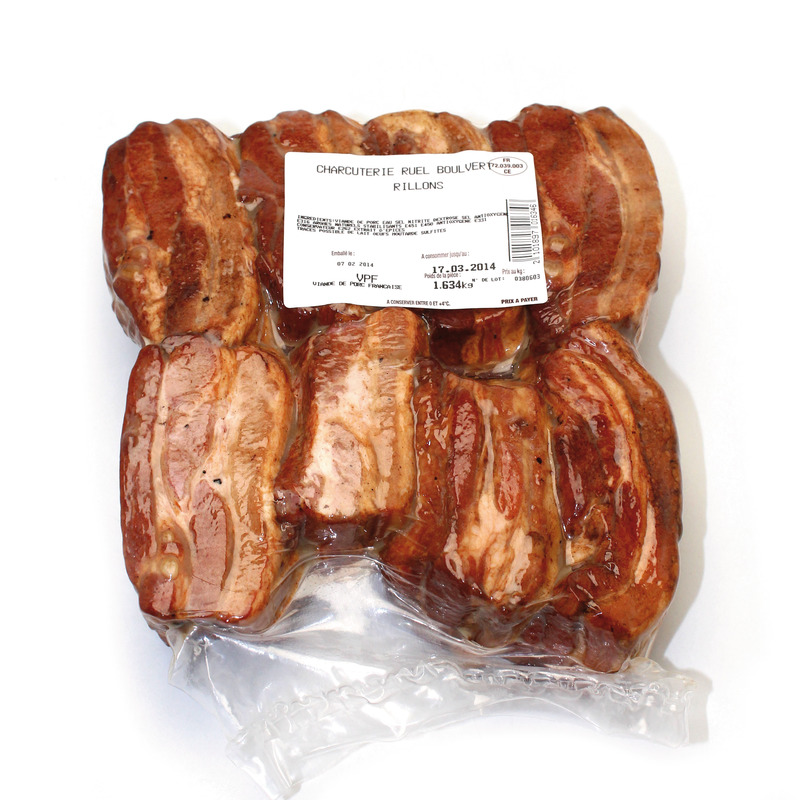 Rillons x12 LPF s/ vide ±2kg