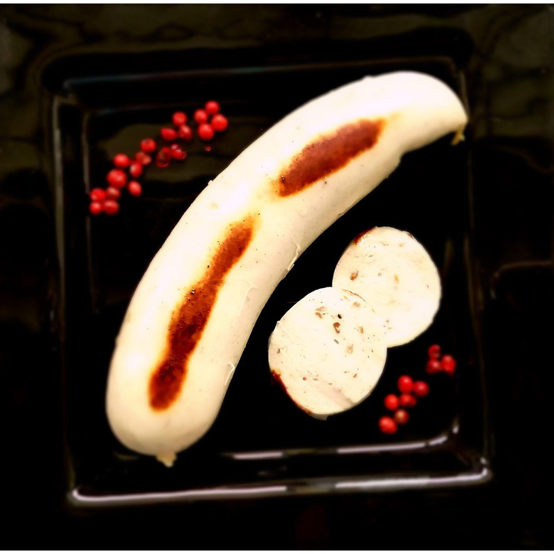 White pudding with black truffle 