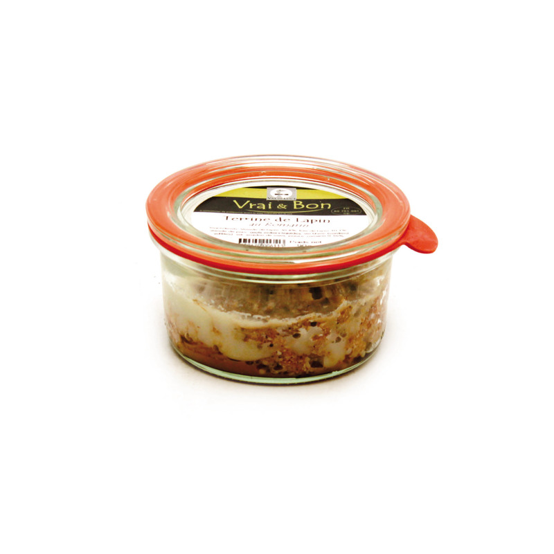 Terrine de lapin au romarin verrine 90g
