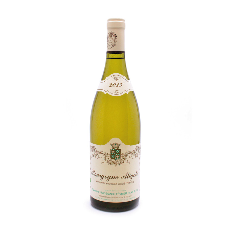Bourgogne aligoté Domaine Rossignol-Février BIO 2015