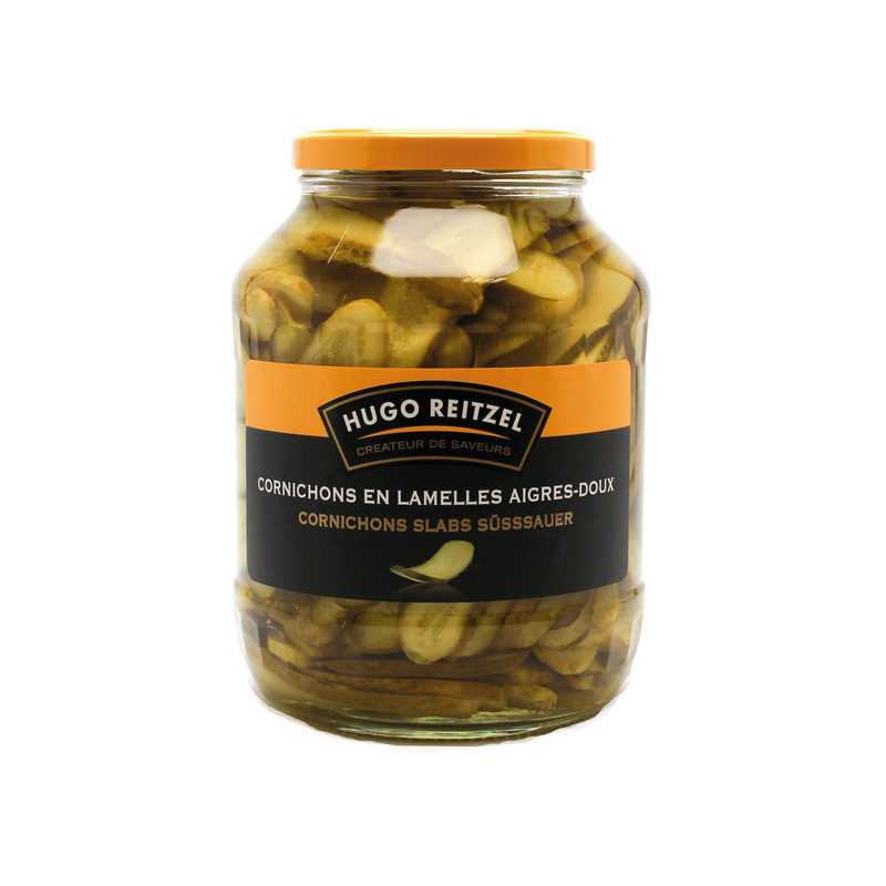 Cornichons en lamelles aigredoux bocal 170cl