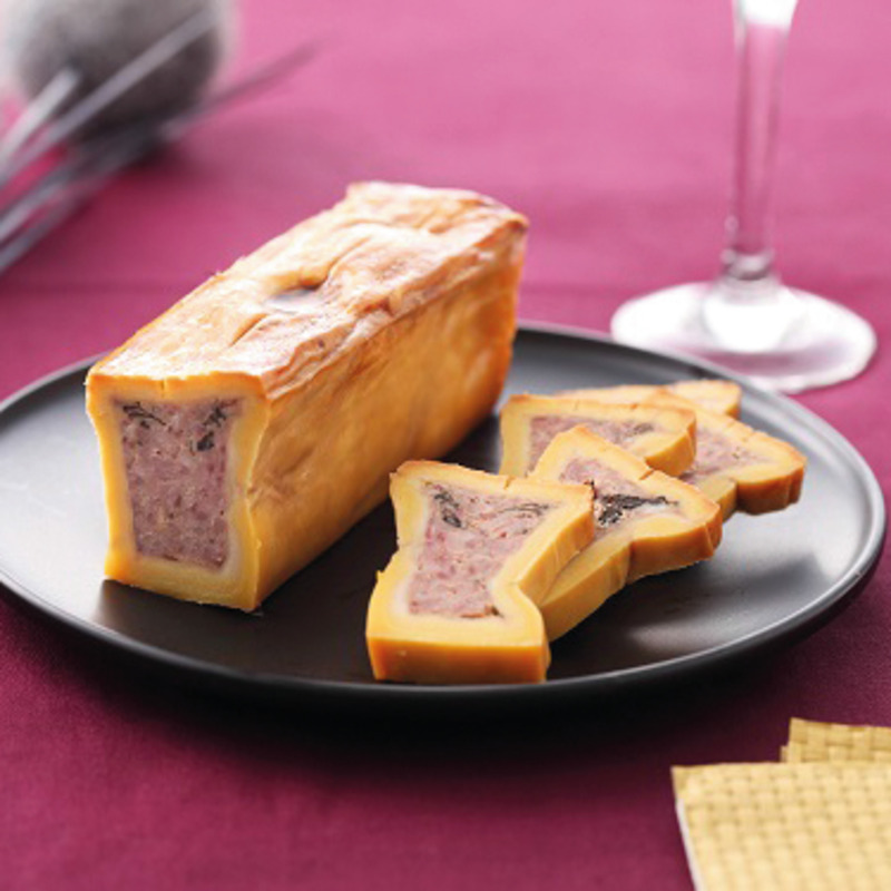 Pâté en croûte duck with morels 450g