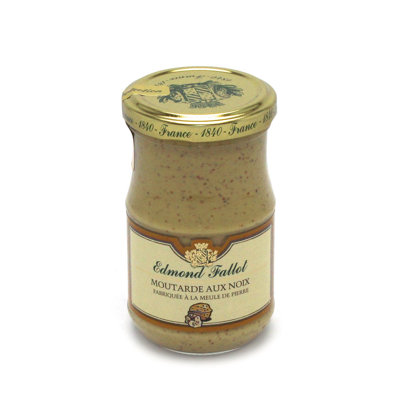 Moutarde aux noix du Périgord bocal 210g