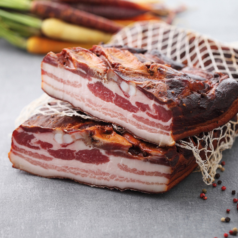 Smoked country-style Alsatian bacon ±2.5kg