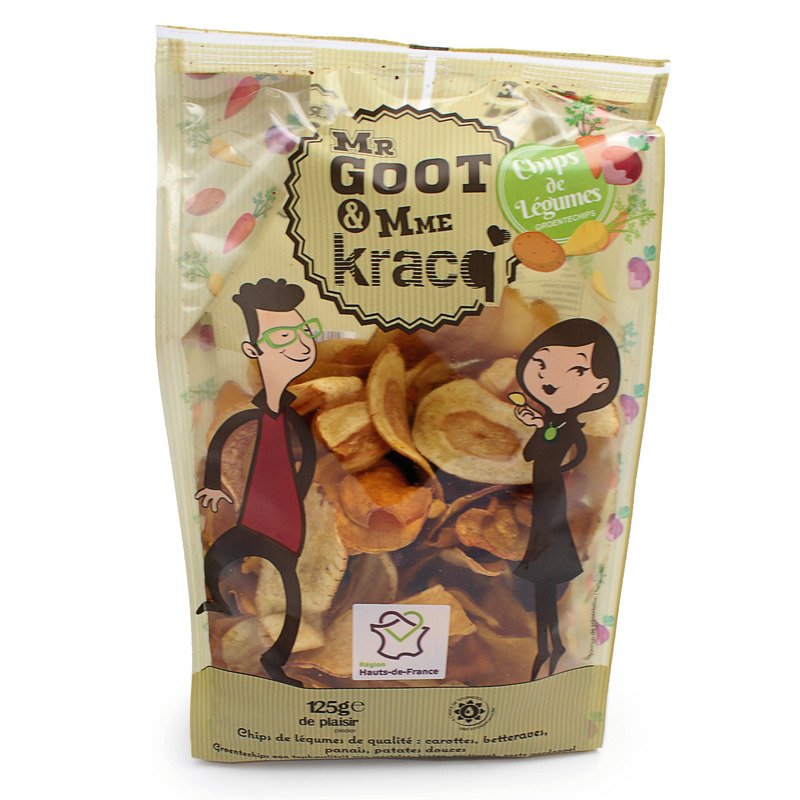 Chips de légumes 125g