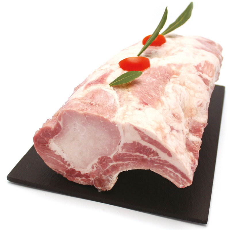 Côtes de porc cuites LPF s/ at ±2,5kg