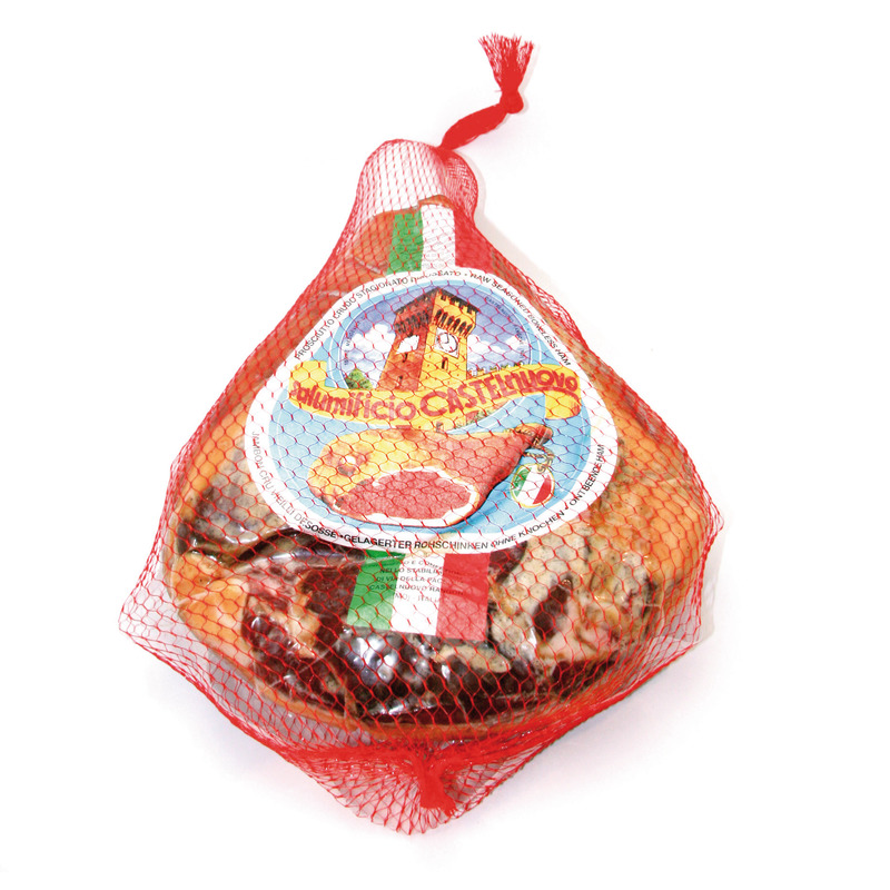 Whole cured Italian dry-cured ham boneless vacuum-packed 10 months ±6kg