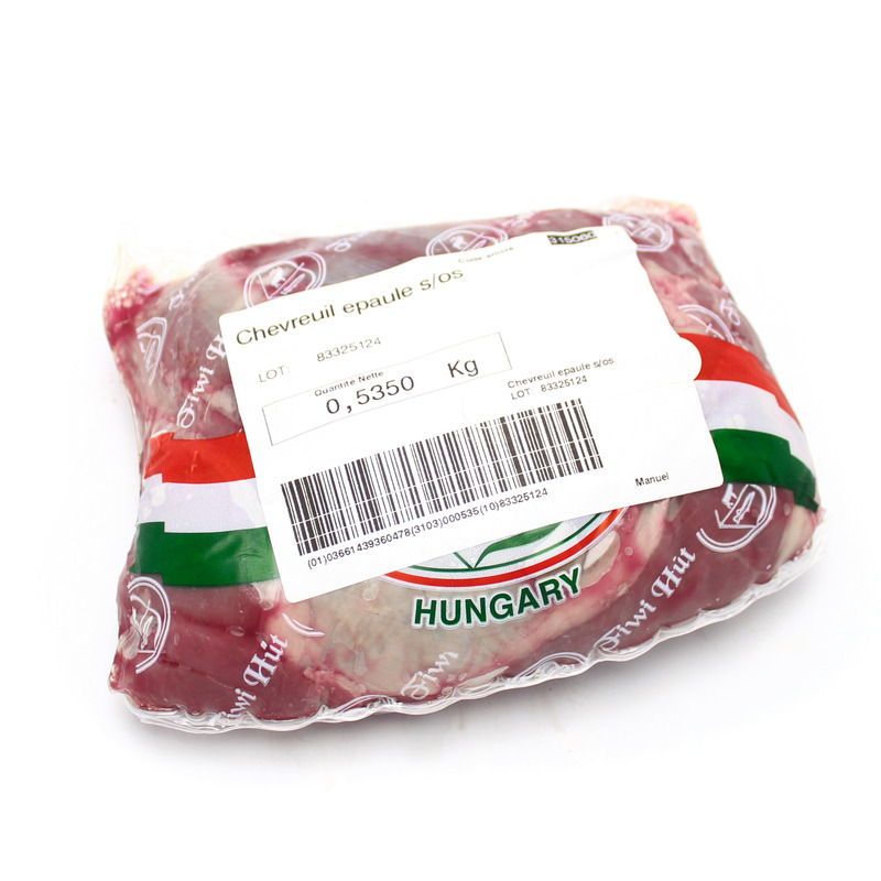 Épaule de chevreuil s/ os ±500g