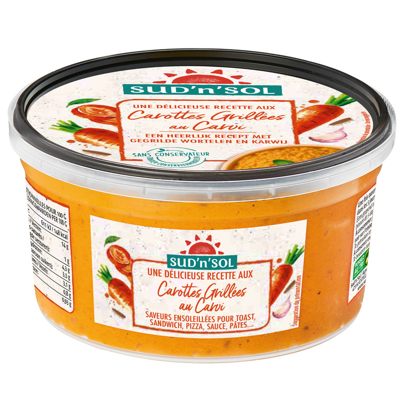 Carrot spread with caraway pot 500g