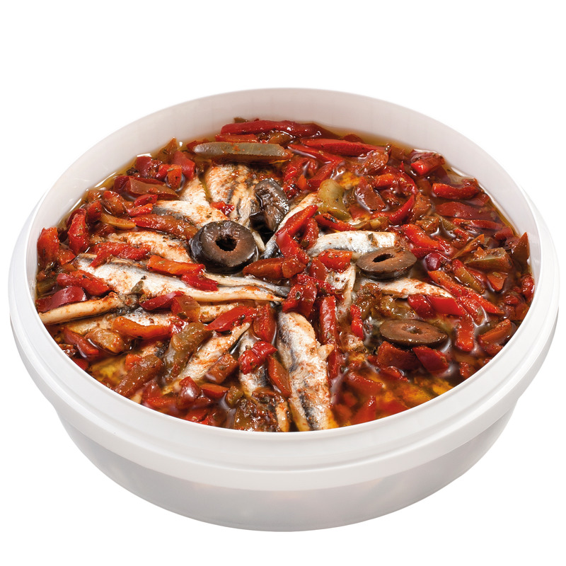 Provencal marinated anchovies bucket 1kg