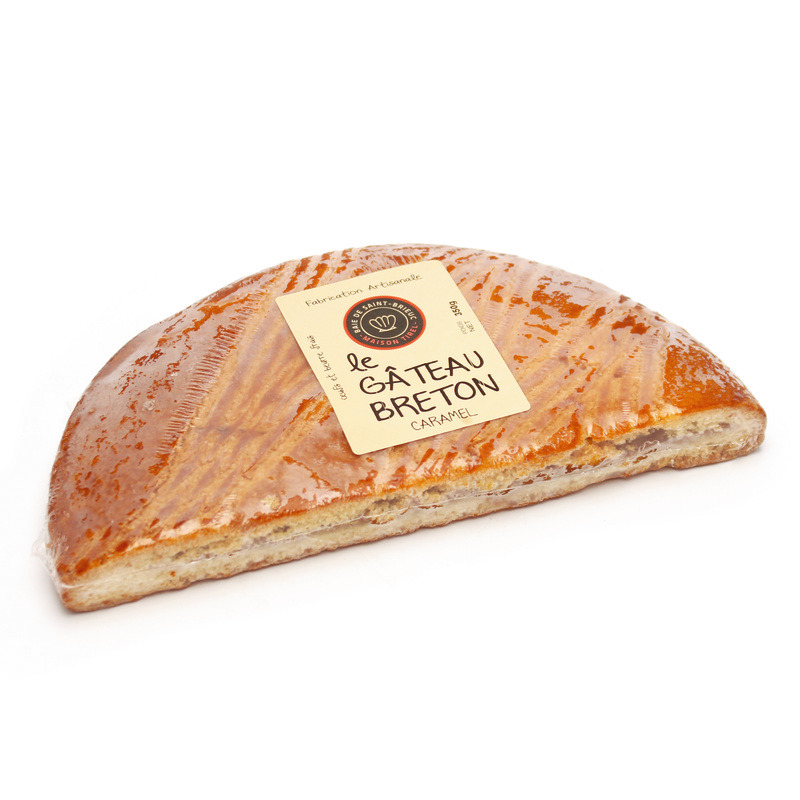 Gateau Breton Caramel Au Beurre Sale Demi Lune 350g