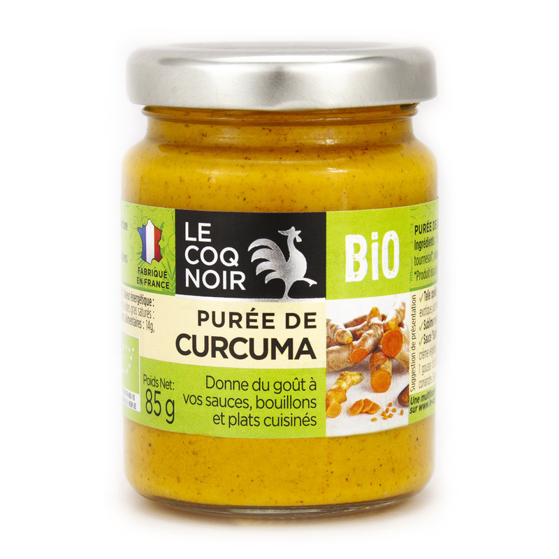 Purée de curcuma BIO bocal 85g