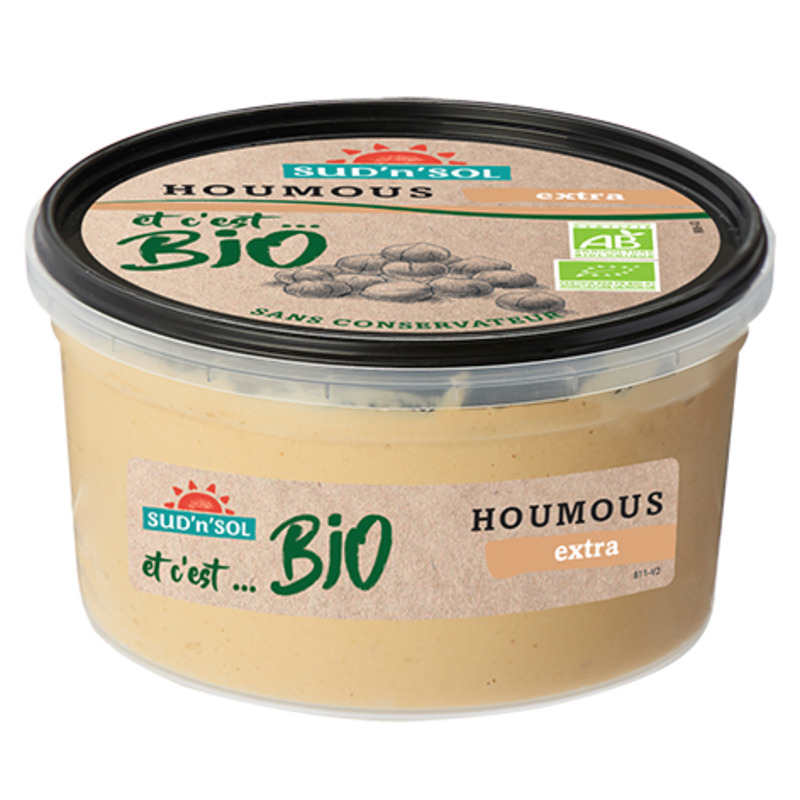 Houmous extra BIO pot 450g