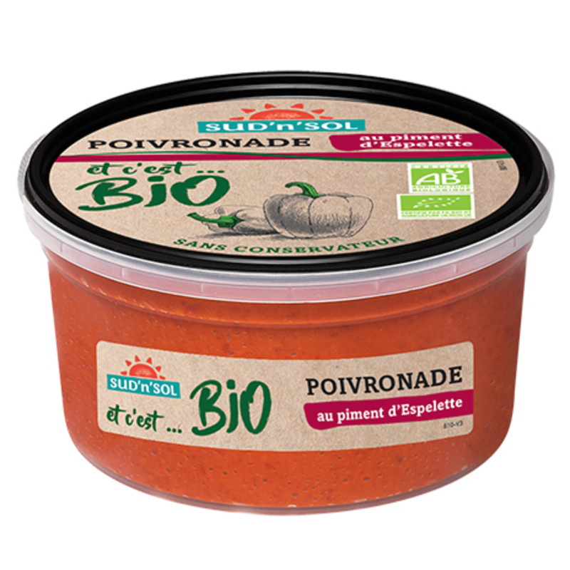 Poivronade au piment BIO pot 450g