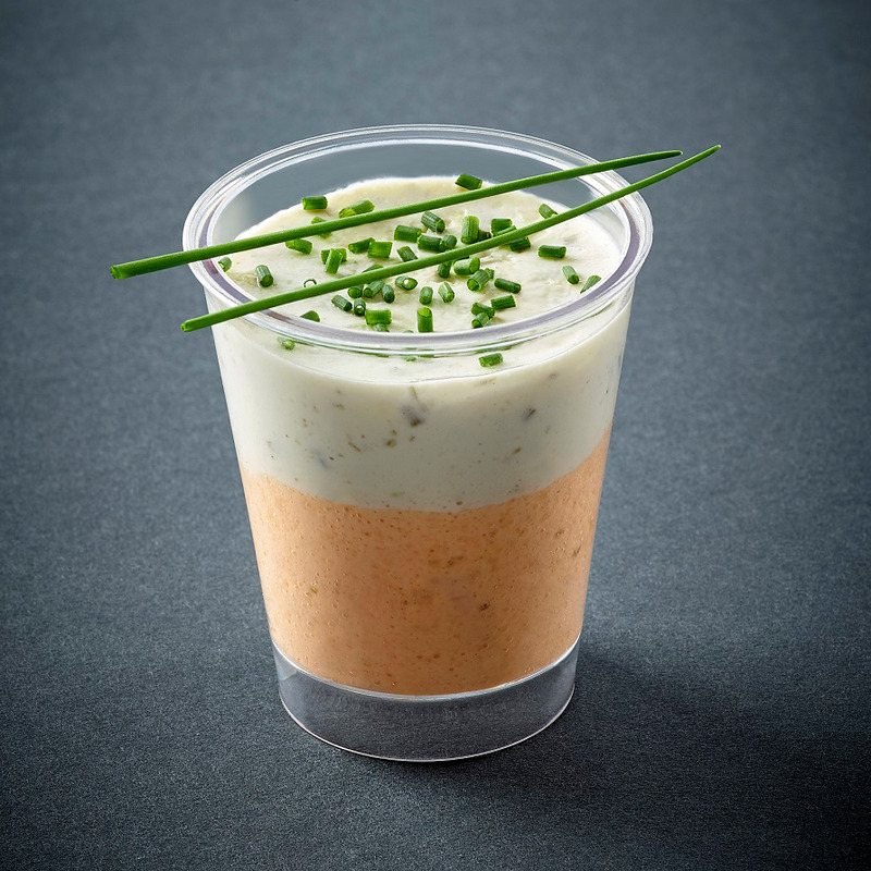 Verrine truite fromage frais et citron 6x40g