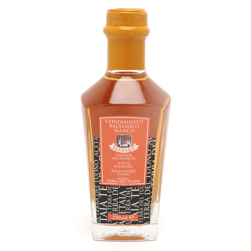 Condiment balsamique barrique blanc 100% naturel affiné en fûts 25cl