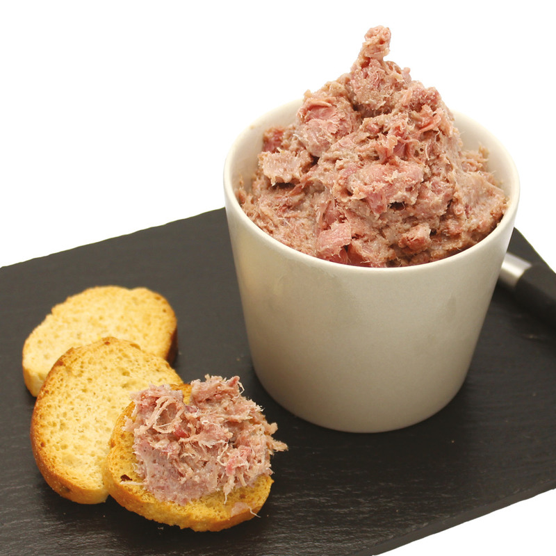 Rillettes artisanales 70% oie bol ±300g