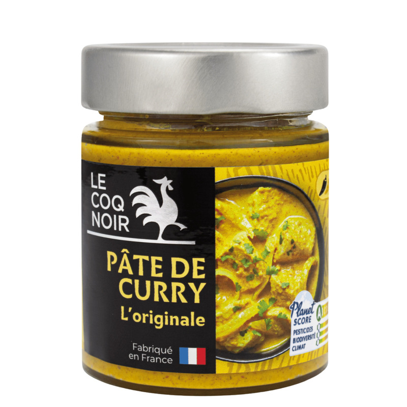 Pâte de curry BIO bocal 130g